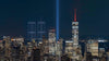2,977 Drones Rebuilt The Twin Towers Over New York Harbor