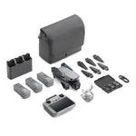 DJI Air 3S drone bundle with included fly more combo RC 2 accessories on white background