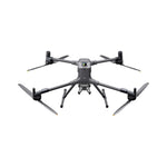 DJI Matrice 400 enterprise drone top-down front view on white background