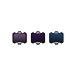 DJI Avata 2 ND filter camera lenses birds-eye view on white background