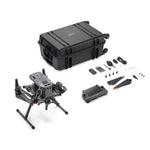 Large Matrice 350 RTK enterprise drone with bundle accessories on a white background