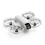 A DJI Neo drone shown at 45-degree front right view on a white background