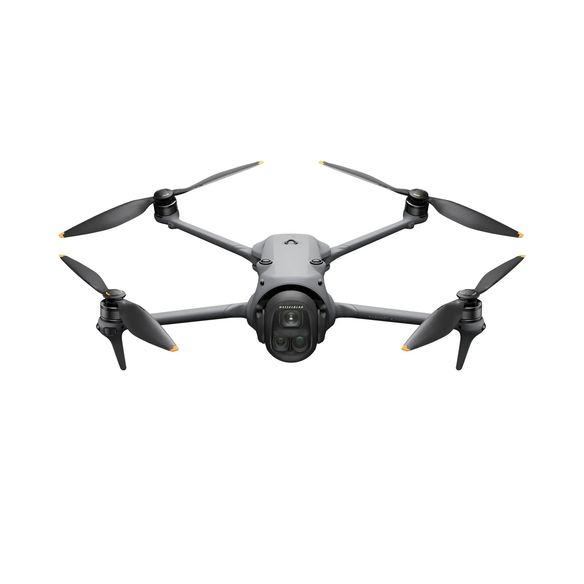 DJI Mavic 4 Pro drone front view on white background