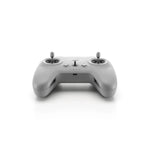 Grey FPV remote control front top-down view on a white background