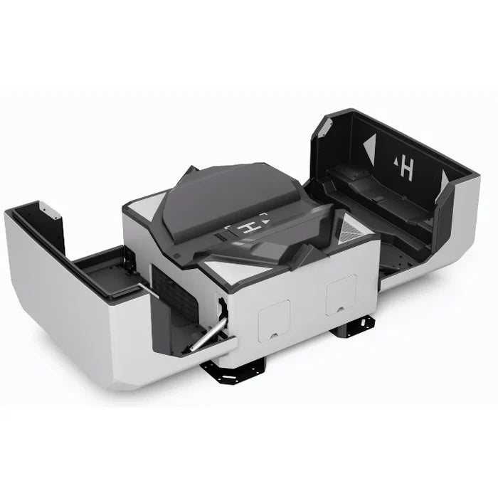 Open DJI Dock 2 45-degree front right view on a white background