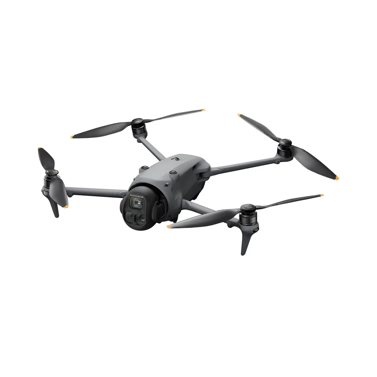 DJI Mavic 4 Pro 45-degree front left view product shot on white background