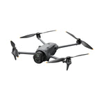 A Mavic 4 Pro grey drone unfolded shown at 45-degree front left view on a white background