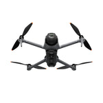 DJI Mavic 4 Pro drone underside front view on white background