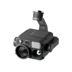 DJI H30T camera sensor payload 45-degree front top down left view on white background