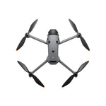 DJI Mavic 4 Pro top-down birds-eye view product shot on white background
