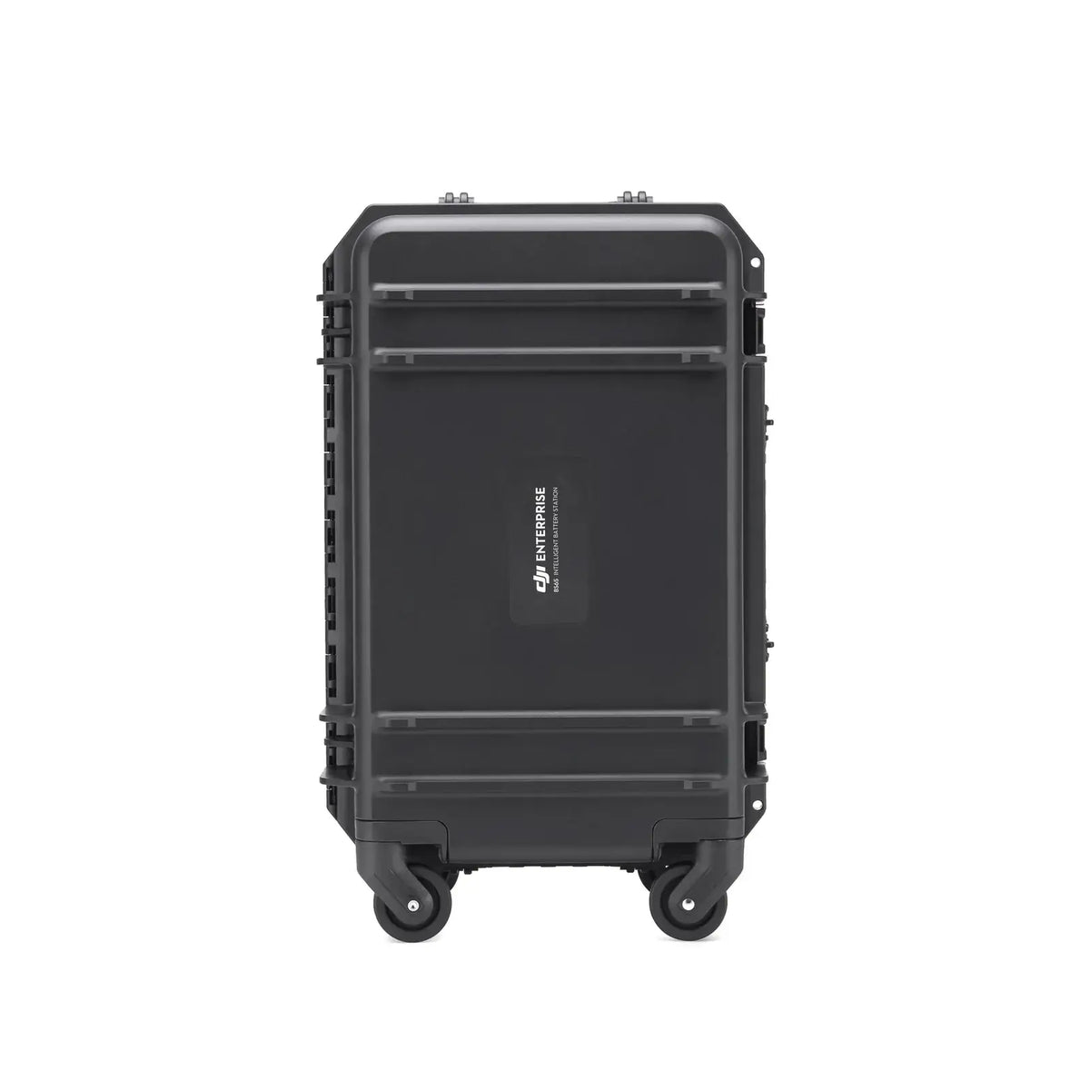 BS65 battery station hard case closed standing front view on white background