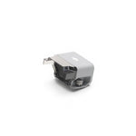 A DJI AS1 grey speaker shown at 45-degree front right view on a white background