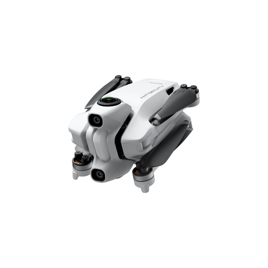 Folded antigravity a1 drone on a white background