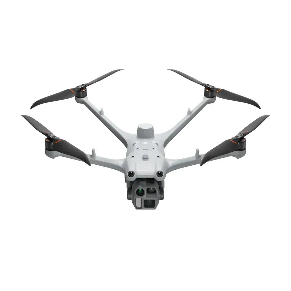 DJI Matrice 4D drone front view on a white background