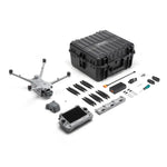 DJI Matrice 4TD drone with accessories bundle top-down front right view on white background