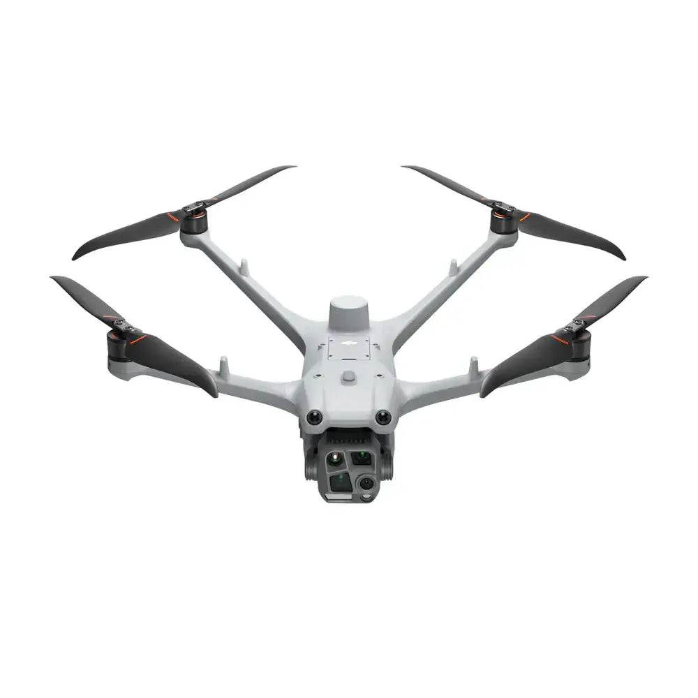 DJI Matrice 4TD drone front view on a white background