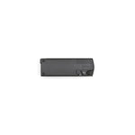 Black DJI Mavic 3 battery shown at side view on a white background