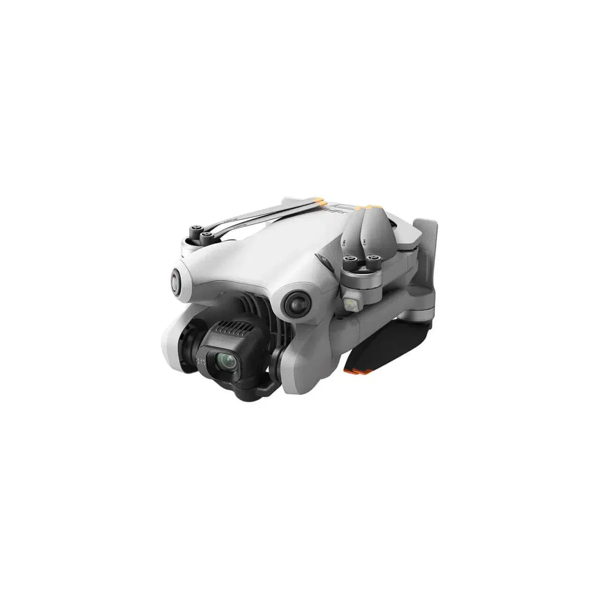 Mini 4 Pro drone folded shown at 45-degree front left view on a white background