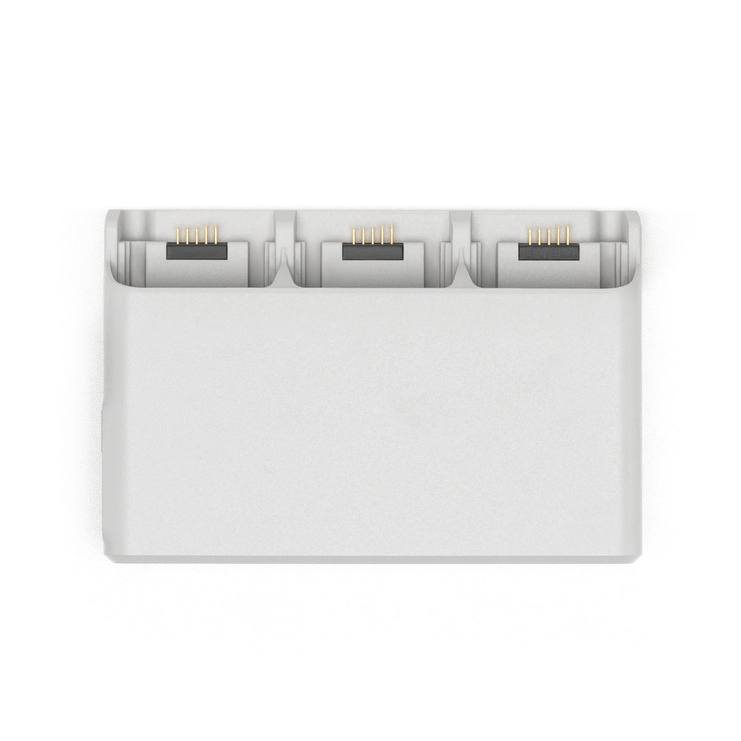 DJI Neo battery charging hub front view on white background