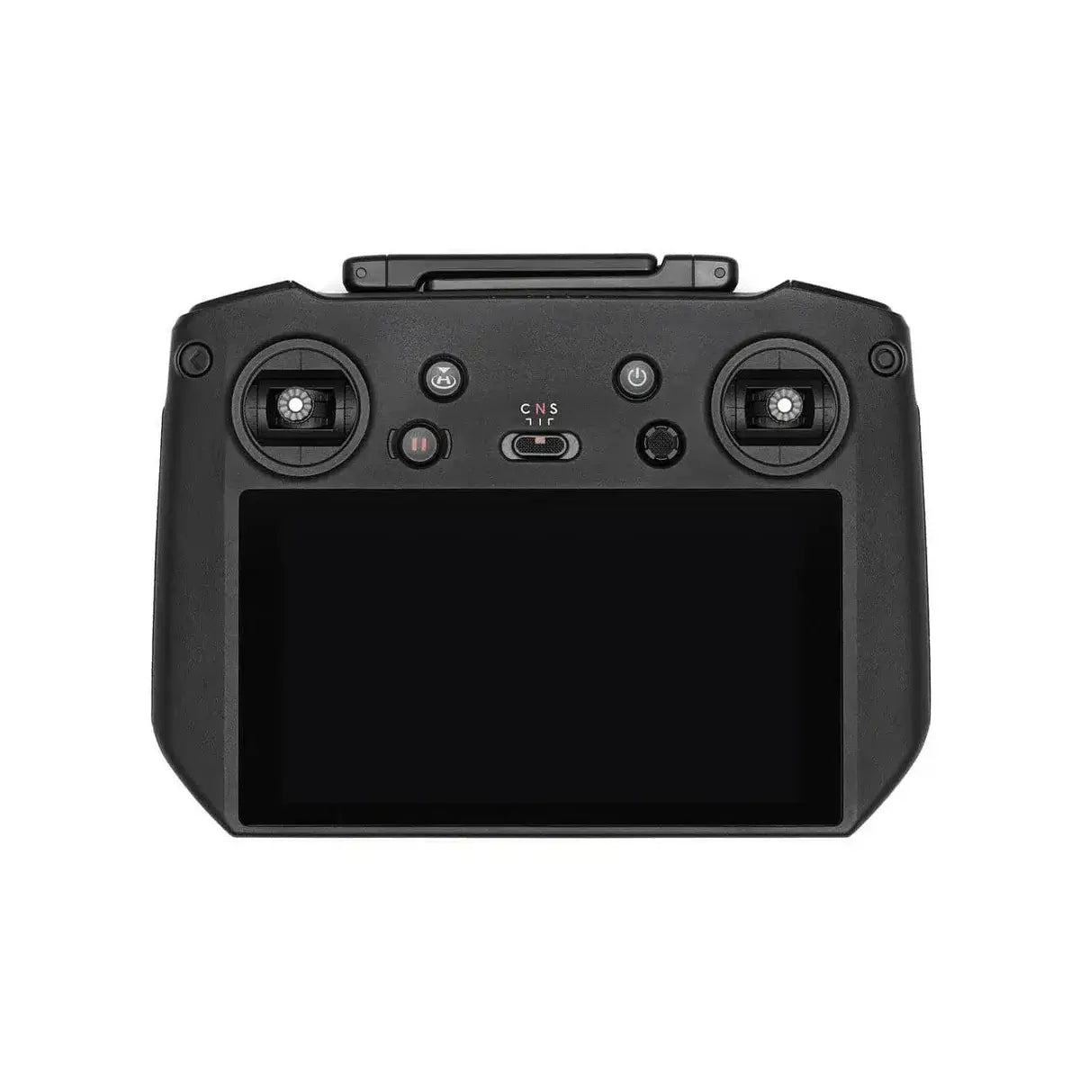 Black RC Pro Enterprise drone controller shown at front view on a white background