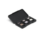 DJI Air 3S ND filters in an open black case shown at 45-degree front right view on a white background