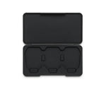 Open black ND filter case shown at birds-eye view on a white background
