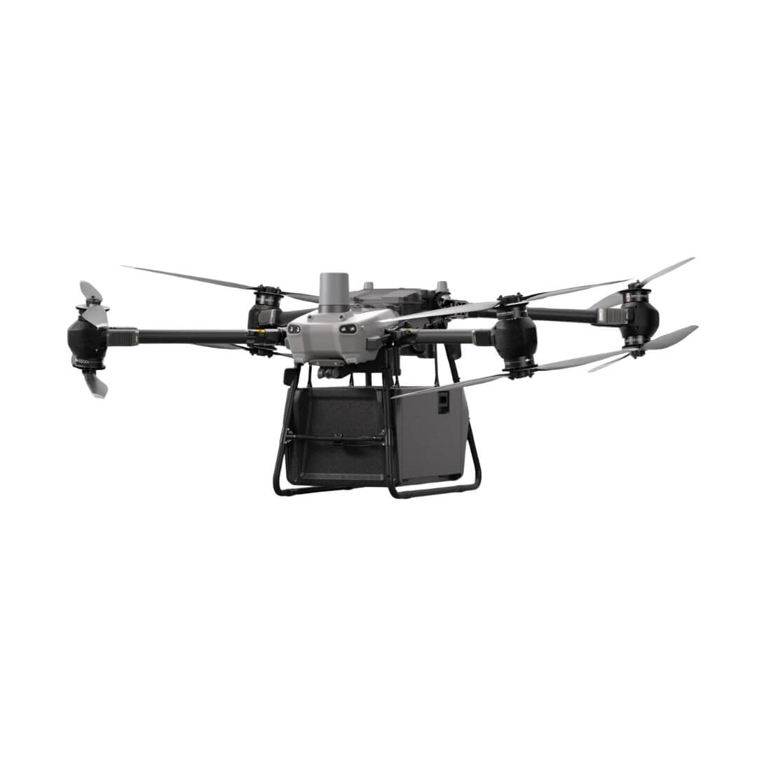 Flycart drone on a white background