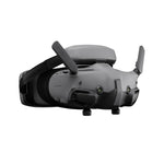 Front right-side 45 degree angle of dji fpv goggles 3 on a white background