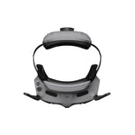 Birds eye view of dji fpv goggles 3 on a white background
