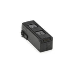 Black battery on a white background