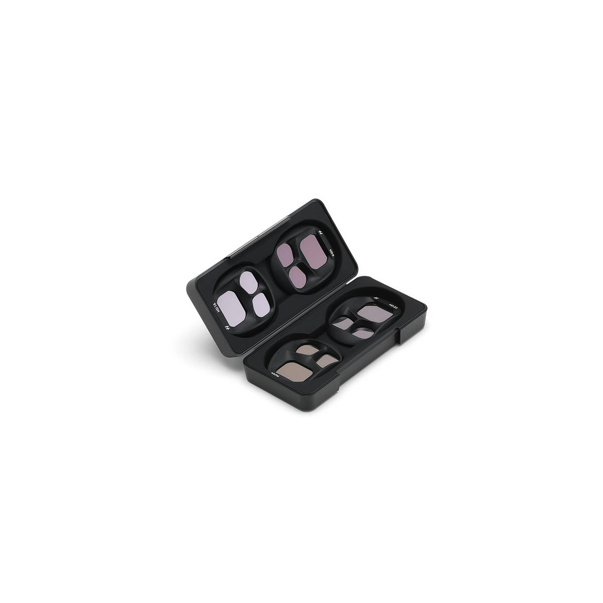 DJI Mavic 4 Pro ND filter set 45-degree top right view on white background