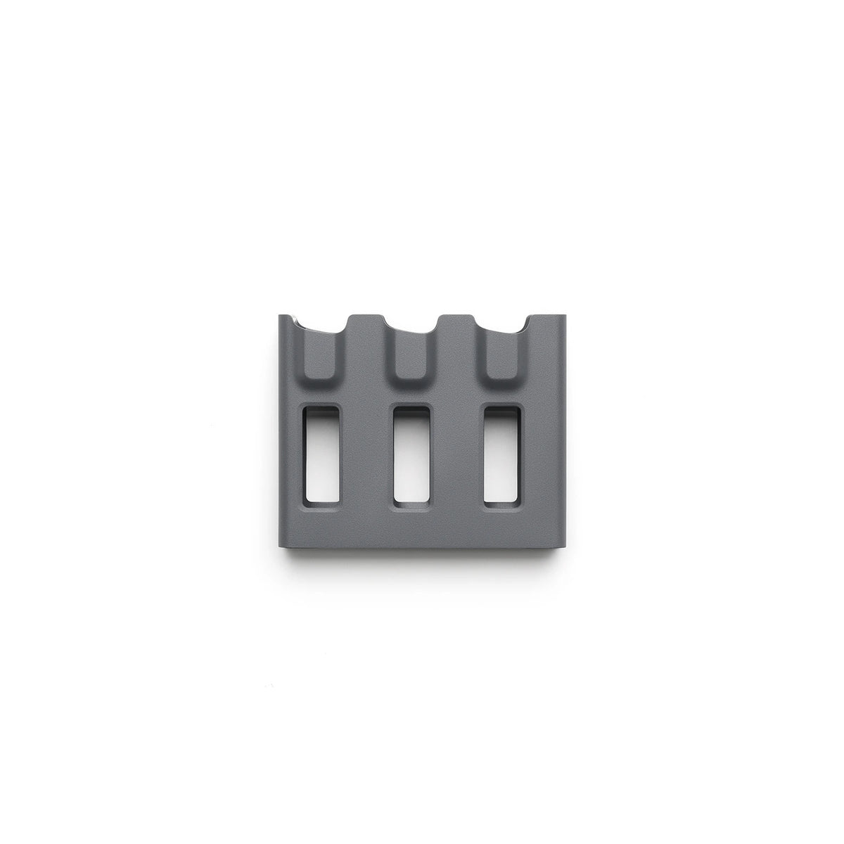 DJI Mavic 4 Pro black parallel charging hub rear view on white background