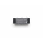 DJI Mavic 4 Pro black parallel charging hub rear view on white background