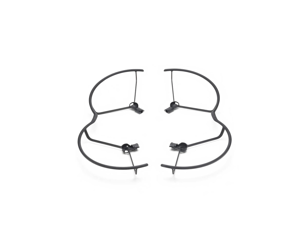 A pair of Mavic 4 Pro propeller guards shown at top-down front view on a white background