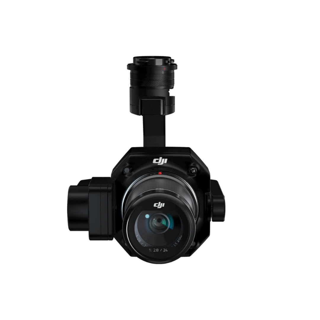 P1 camera on a white background from front angle