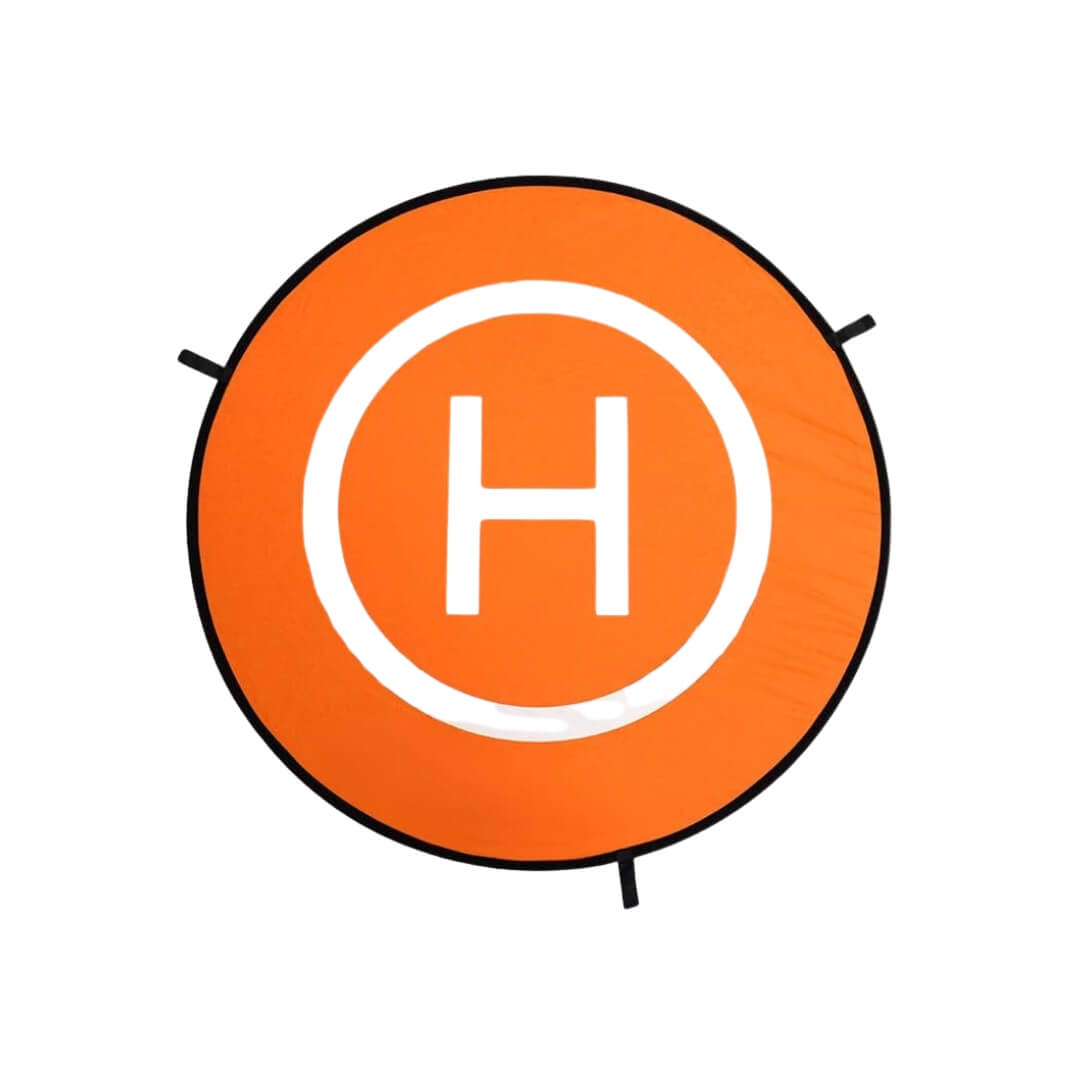 Orange circle with a white 'H' in the center on a white background