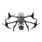 DJI M350 RTK drone with H20T camera sensor payload front view on a white background