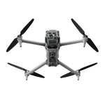 DJI Matrice 4T thermal grey drone unfolded shown at front bottom-up view on a white background