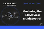 Coptrz Academy banner for online course about learning how to master the DJI Mavic 3 Multispectral