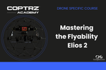 Coptrz Academy banner for online course about learning how to master the Flyability Elios 2