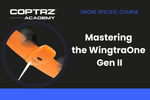 Coptrz Academy banner for online course about learning how to master the WingtraOne Gen II