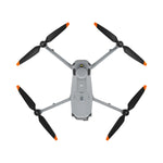 DJI Matrice 4T thermal grey drone unfolded shown at birds-eye view on a white background