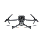 DJI Mavic 3 drone shown at bottom-up front view on a white background