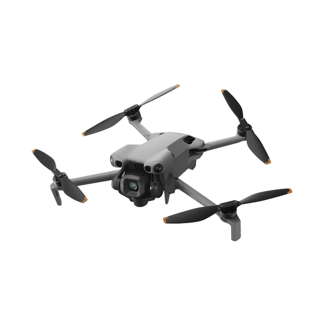 Mini 5 Pro drone on front left view angle on a white background