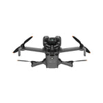 Mini 5 Pro drone on front bottom up view angle on a white background