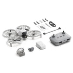 DJI Flip drone bundle with RC-N3 controller and accessories on white background