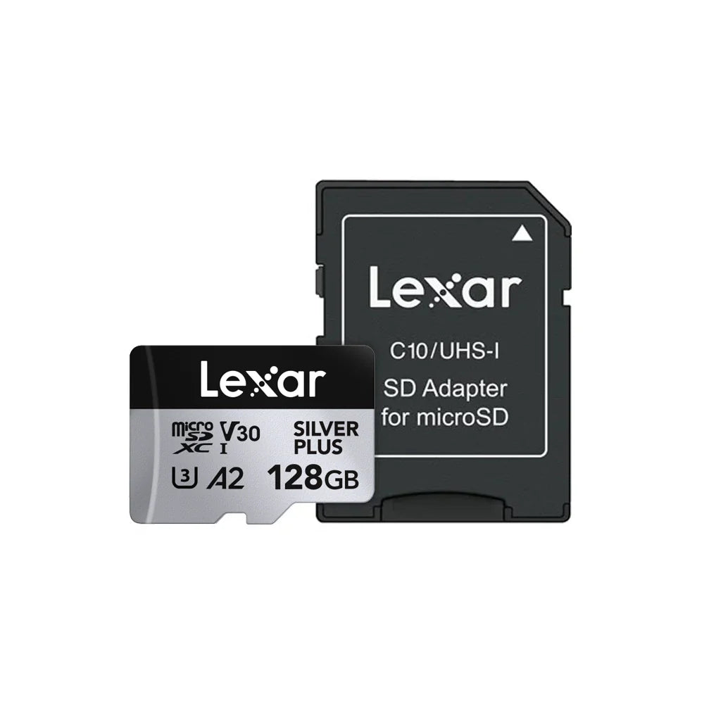 Lexar Professional Silver Plus microSDXC UHS-I Memory Card - 128GB