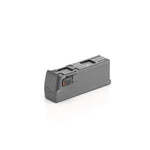 Top 45 degree left-side angle of Avata 2 intelligent flight battery laying flat on a white background