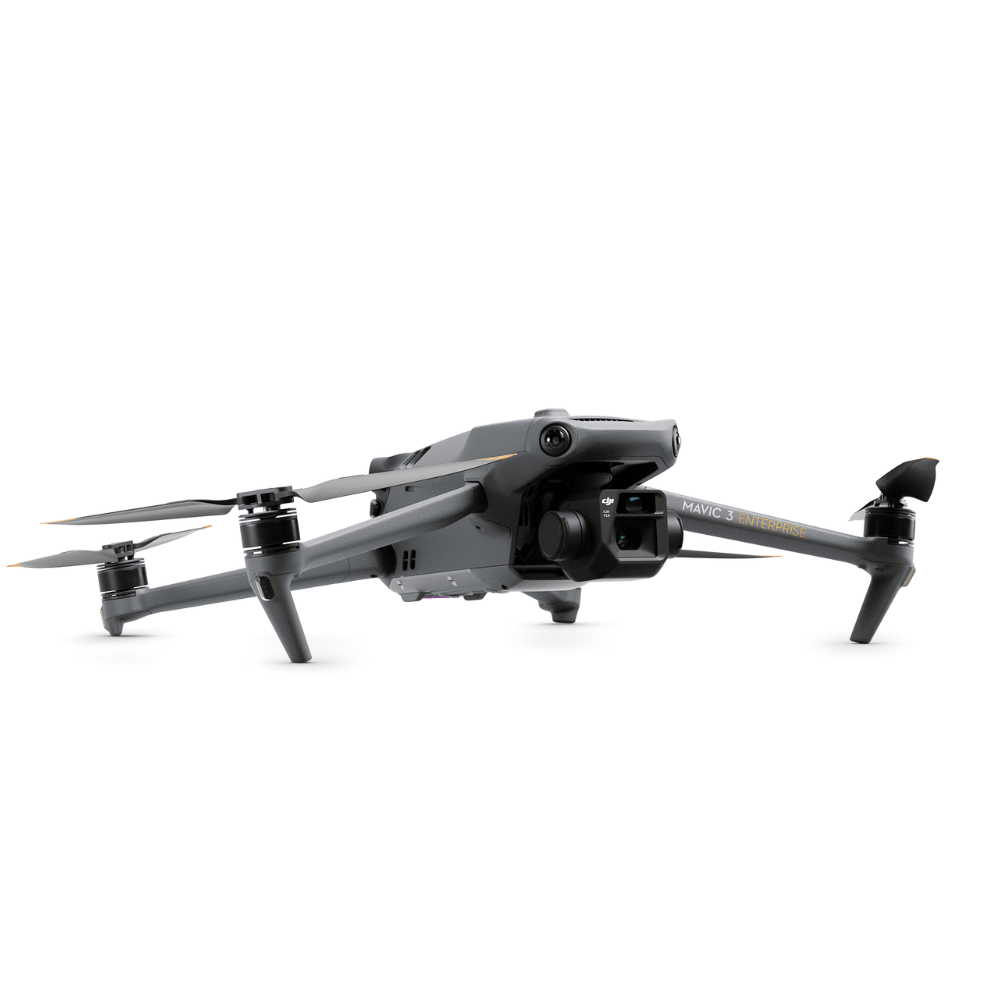 mavic 3 grey drone on a white background