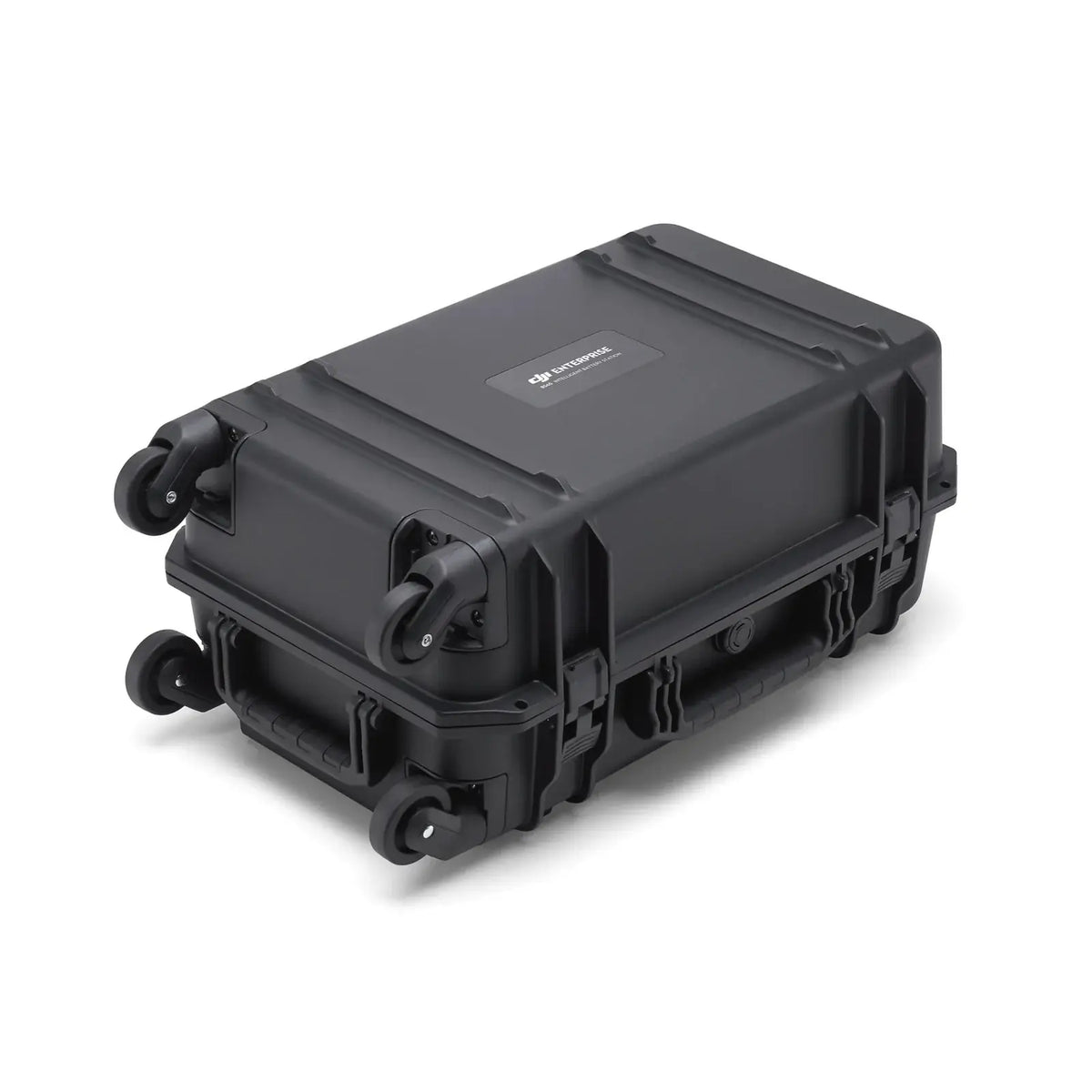 BS65 battery station hard case closed top-down 45-degree left view on white background